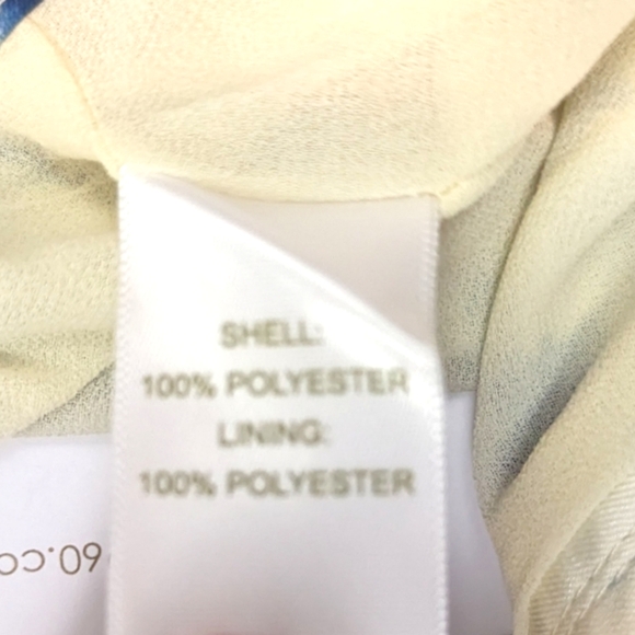 House of Harlow 1960 Tie Dye Wide Leg Pants High Rise NEW Womens Small Blue - Picture 15 of 15